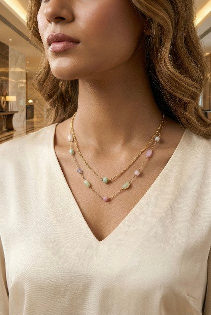 Elysian Glow Layered Chain