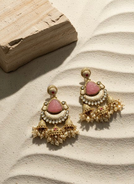 Raga Veena Heritage Danglers