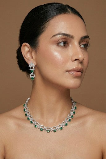 Zariya Temple Pearl Necklace