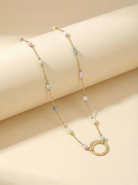 Celeste Pastel Bead Chain