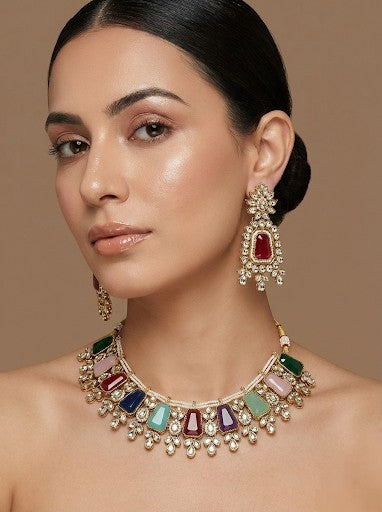 Aaradhya Polki Heritage Choker